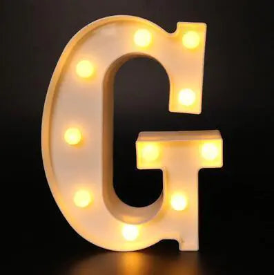 LED Stylish Alphabetic Lettering Lights