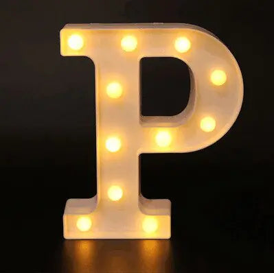 LED Stylish Alphabetic Lettering Lights