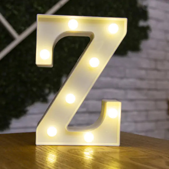 LED Alphabet Letter Lights