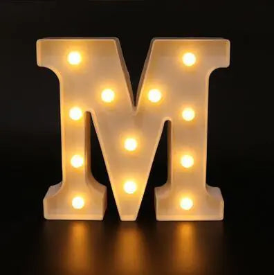 LED Stylish Alphabetic Lettering Lights