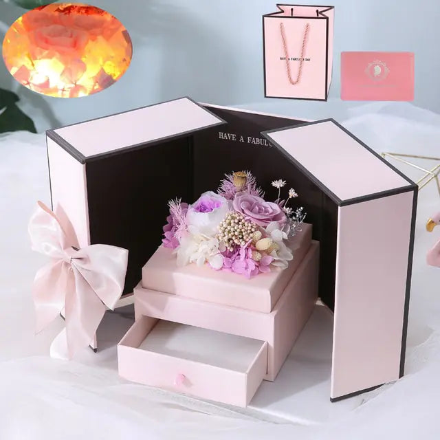 Gift Box - Rose Flower Eternal Love