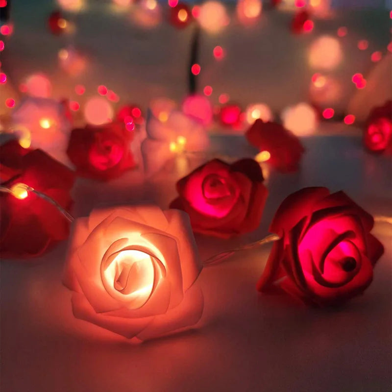 LED Magical Rose Blossom Lights