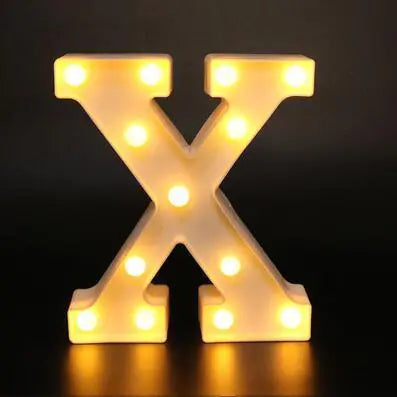 LED Stylish Alphabetic Lettering Lights