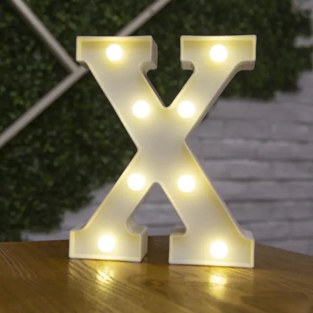 LED Alphabet Letter Lights