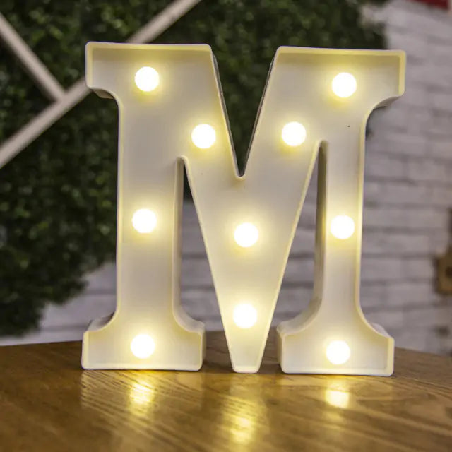 LED Alphabet Letter Lights