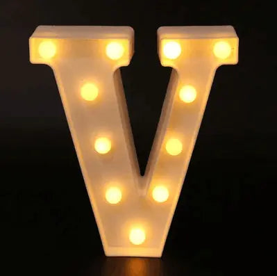 LED Stylish Alphabetic Lettering Lights