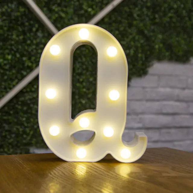 LED Alphabet Letter Lights