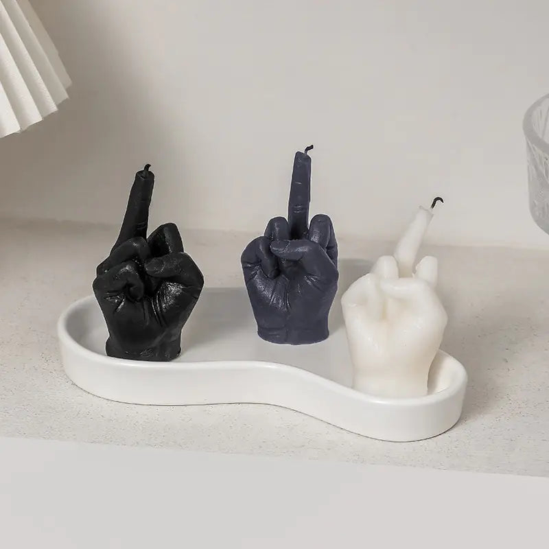 Scented Candles: Middle Finger Edition