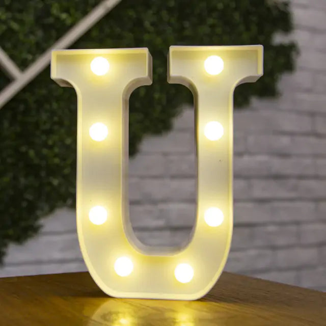 LED Alphabet Letter Lights