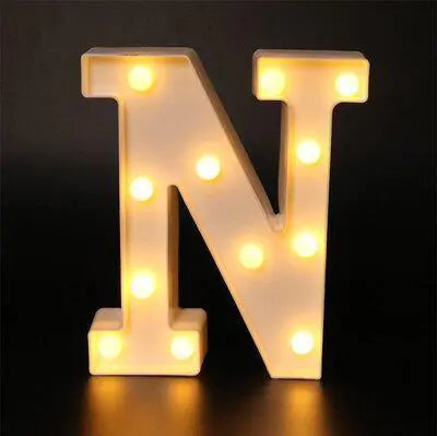 LED Stylish Alphabetic Lettering Lights