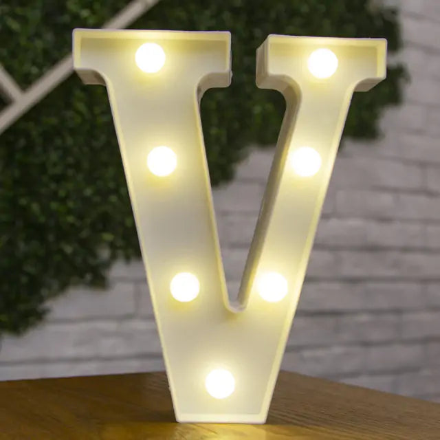 LED Alphabet Letter Lights