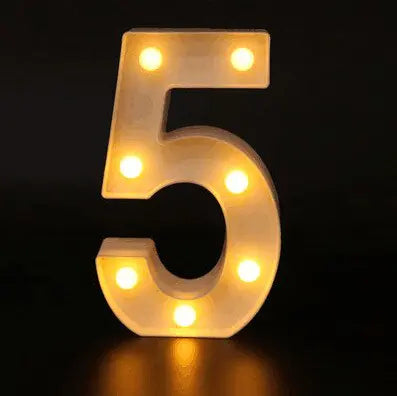 LED Stylish Alphabetic Lettering Lights