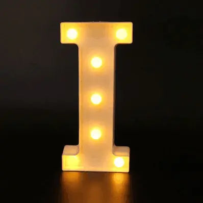 LED Stylish Alphabetic Lettering Lights