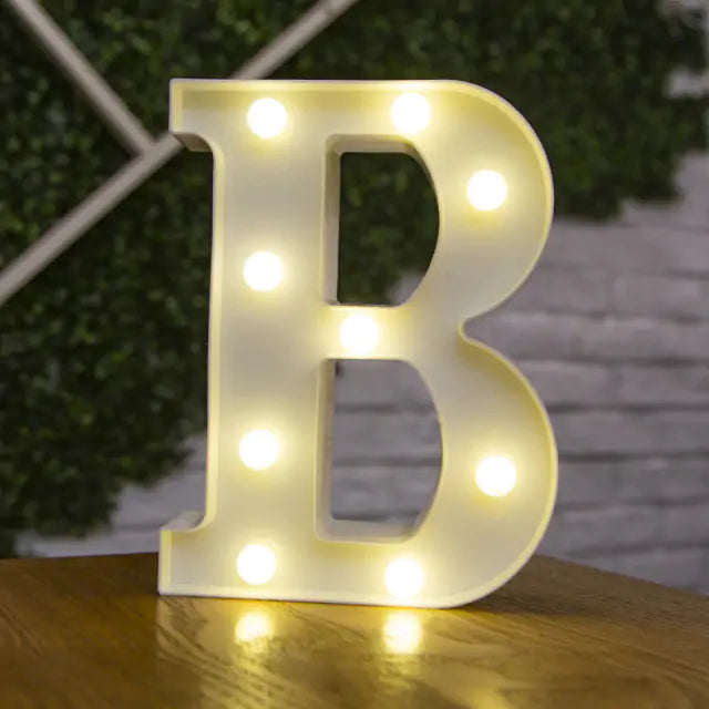 LED Alphabet Letter Lights