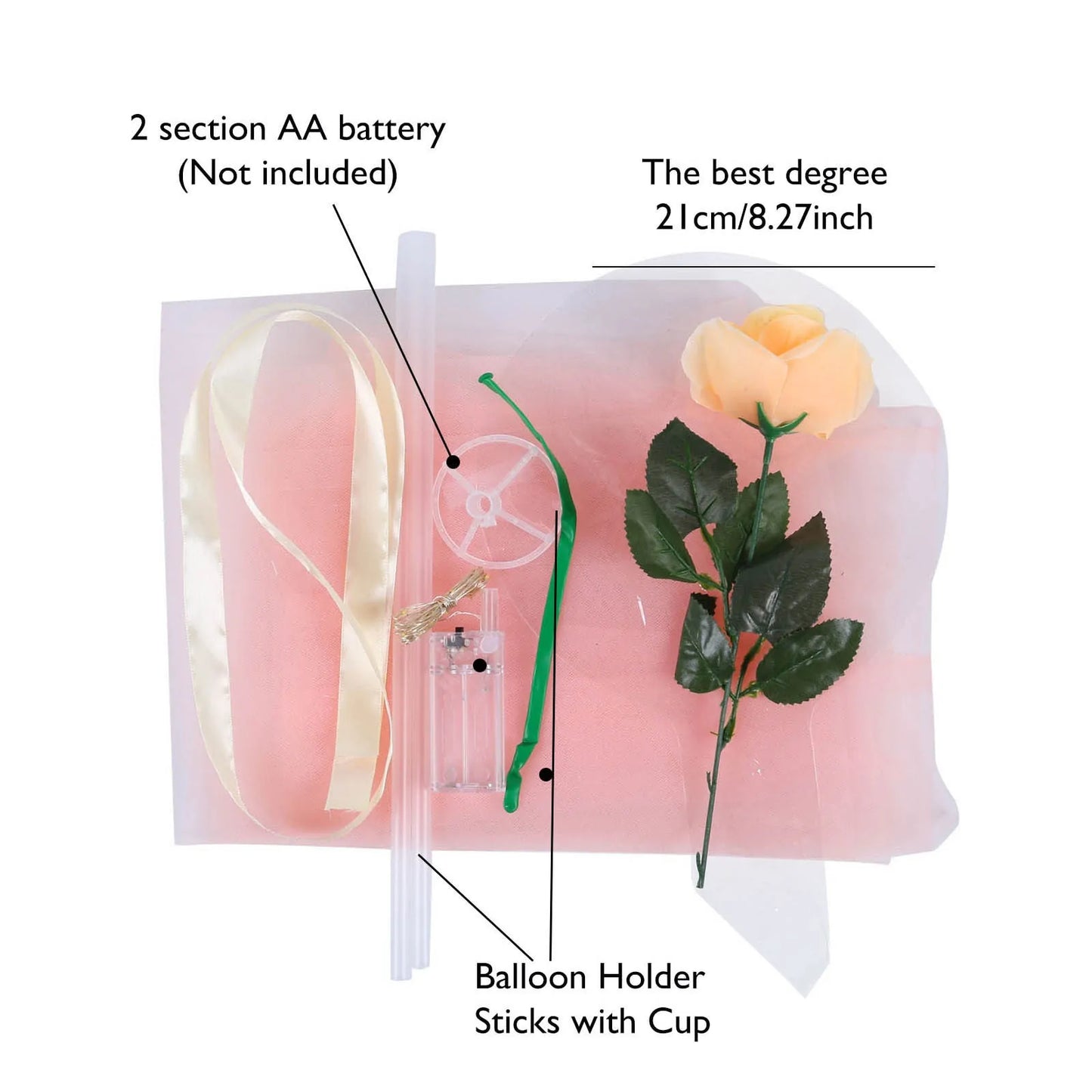 LED Rose Bouquet Balloon: Timeless Gift for All Occasions